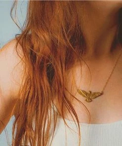 Mimosa Handcrafted Mimosa Purple Martin Necklace JEWELRY