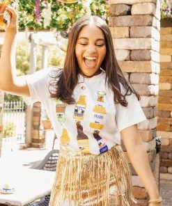 Queen Of Sparkles QOS Cinco Beer Tee