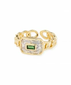 Wanderlust By Abby NEW Bracha Royce Baguette Ring