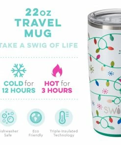 Wanderlust By Abby Let It Glow Travel Mug NEW