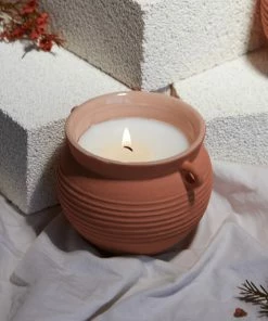 Wanderlust By Abby Santorini 8.5 Oz- Terracotta Ceramic