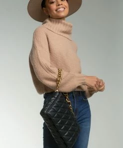 Wanderlust By Abby Smocked Neck Sweater NEW