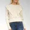 Wanderlust By Abby CLOTHING Ruffle Long Sleeve Sweater