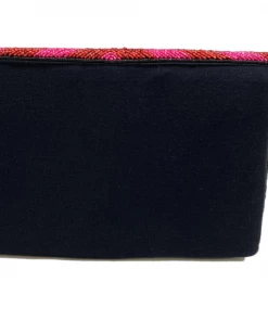 Wanderlust By Abby NEW Geometric Beaded Clutch