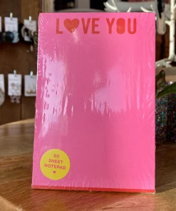 Wanderlust By Abby Love You Notepad NEW