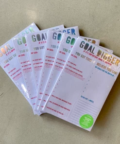 Wanderlust By Abby Goal Digger Notepad NEW