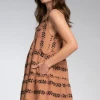 Wanderlust By Abby Tan Printed Dress