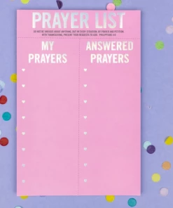 Taylor Elliott Designs Prayer List Notepad