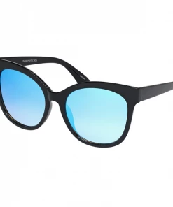 Wanderlust By Abby Blue Gem Mirrored Sunnies