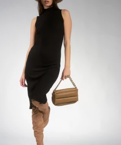 Wanderlust By Abby CLOTHING Mock Neck Midi Dress