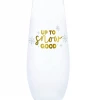 Wanderlust By Abby Up To Snow Good Champagne Flute