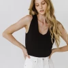 Wanderlust By Abby NEW Basic Sleeveless V-Neck Top 2 Wanderlust By Abby NEW Basic Sleeveless V-Neck Top