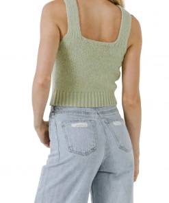 Wanderlust By Abby NEW Embroidered Sweater Tank