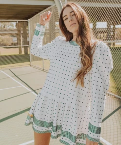 Queen Of Sparkles Green Rhinestone Dress