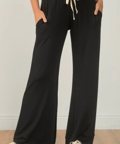 Wanderlust By Abby NEW Slit Bottom Comfy Pants