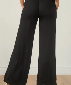 Wanderlust By Abby NEW Slit Bottom Comfy Pants