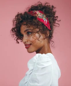 Wanderlust By Abby NEW Embroidered Zebra Carnival Headband