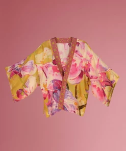 Wanderlust By Abby Orchid Kimono Jacket NEW