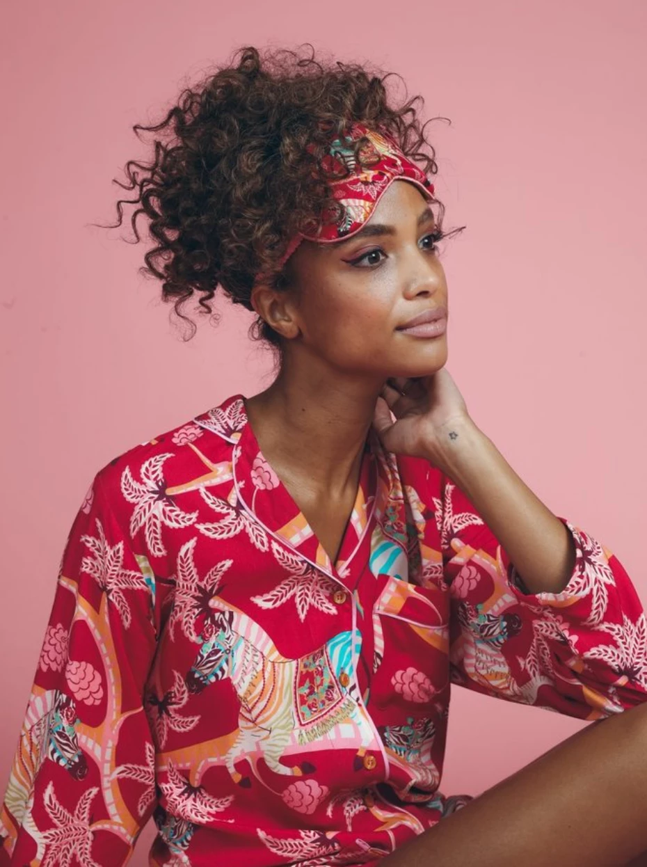 Wanderlust By Abby Zebra Carnival Pajamas NEW 3 Wanderlust By Abby Zebra Carnival Pajamas NEW