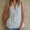 Wanderlust By Abby Gauze Sleeveless Top