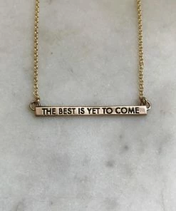 Mimosa Handcrafted JEWELRY Mimosa The Best Is Yet To Come Necklace
