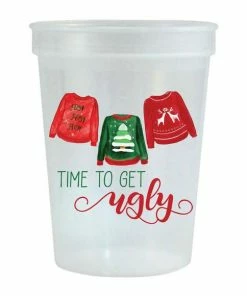 Wanderlust By Abby Time To Get Ugly Cups NEW