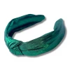 Wanderlust By Abby Knotted Green Metallic Headband NEW