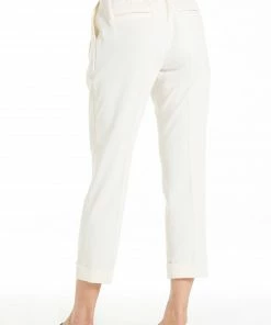 Wanderlust By Abby ROWAN PLEATED PANT CREAM CLOTHING