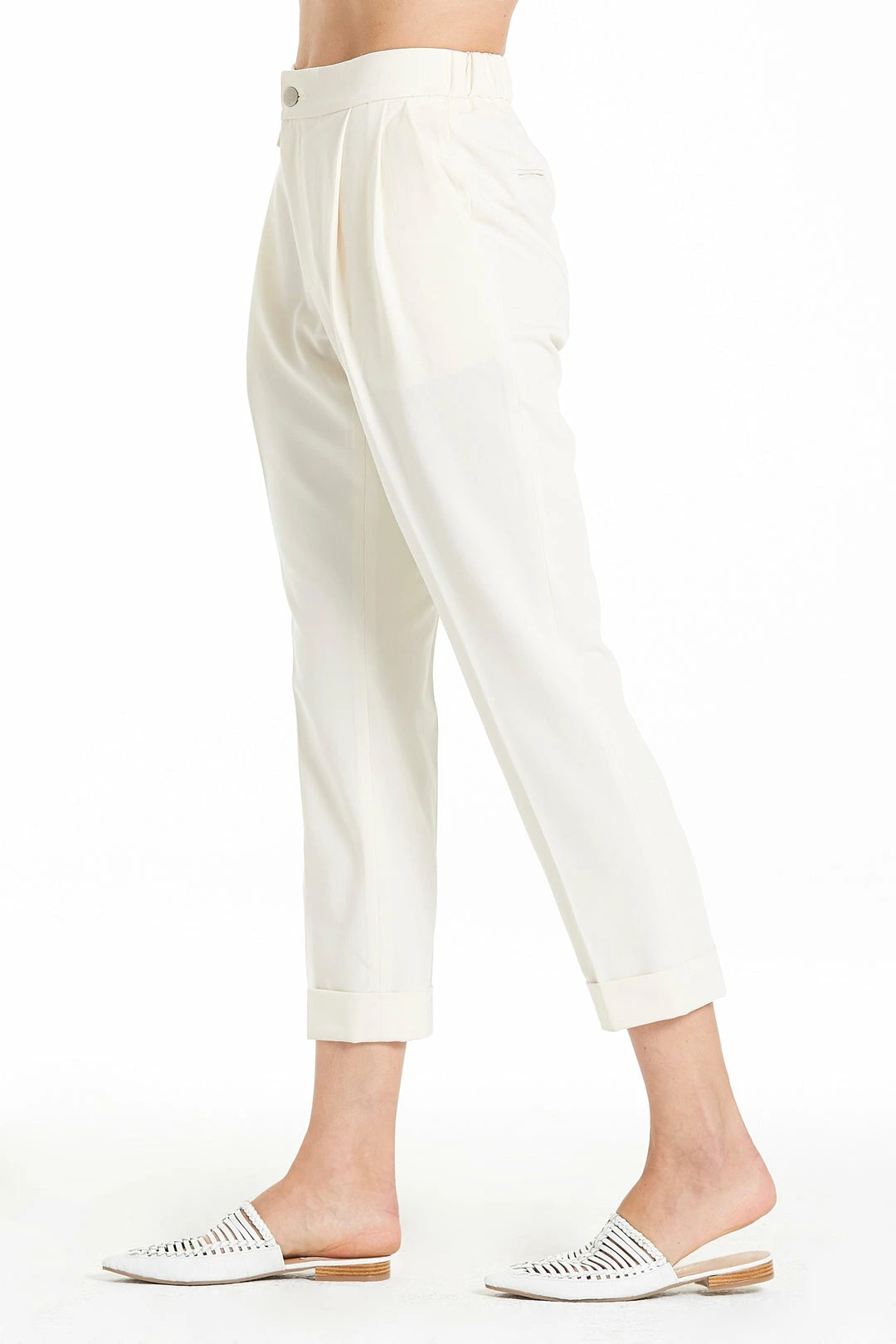 Wanderlust By Abby ROWAN PLEATED PANT CREAM CLOTHING 4 Wanderlust By Abby ROWAN PLEATED PANT CREAM CLOTHING