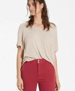 Wanderlust By Abby Taylor Relaxed V-neck