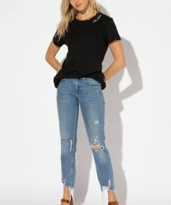 Wanderlust By Abby Not Today Embroidered Tee 9 Wanderlust By Abby Not Today Embroidered Tee