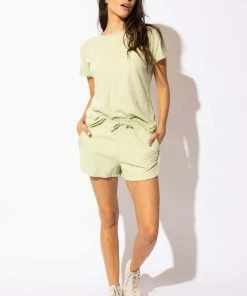 Wanderlust By Abby Pistachio Canyon Shorts