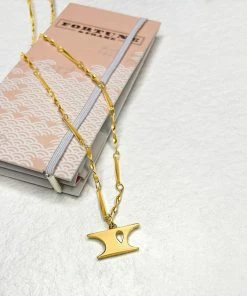 Wanderlust By Abby Letter Necklace NEW