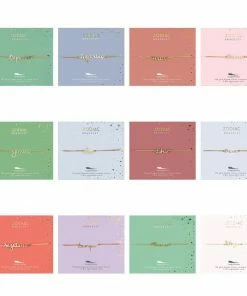 Lucky Feather Zodiac Cord Bracelet NEW