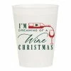 Wanderlust By Abby NEW I'm Dreaming Of A Wine Christmas Cups 1 Wanderlust By Abby NEW I'm Dreaming Of A Wine Christmas Cups