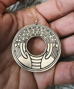 Mimosa Handcrafted Mimosa Aaronic Blessing Necklace