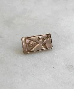 Mimosa Handcrafted Mimosa Tie/Lapel Pin NEW