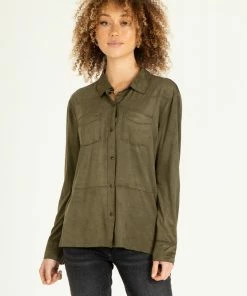Wanderlust By Abby NEW Anya Faux Suede Shacket