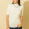 Wanderlust By Abby Mock Neck Sweater NEW