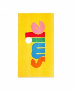 Wanderlust By Abby Giant "SMILE" Towel