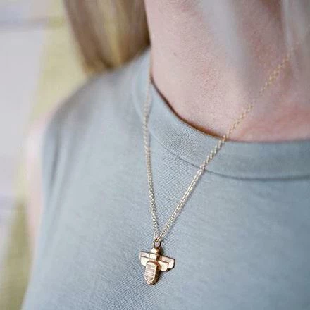 Mimosa Handcrafted Mimosa Bee Happy Necklace 5 Mimosa Handcrafted Mimosa Bee Happy Necklace