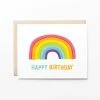 Wanderlust By Abby Rainbow Birthday Card NEW