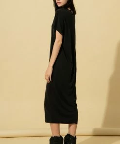 Wanderlust By Abby NEW V-Neck Dolman Midi Dress