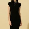 Wanderlust By Abby Fitted Black Dress
