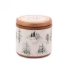 Wand Cypress & Fir Holiday 3 Oz. Copper Tin White With Green Pattern Label Wrap