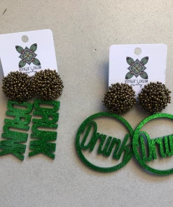 Wanderlust By Abby Drunk Dangle Earrings