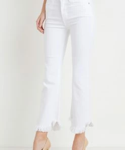 JBD Denim JBD Crop Flare W/ Curve Hem