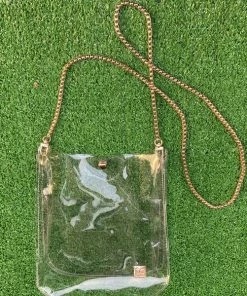 Wanderlust By Abby NEW Hadley Clear Gameday Messenger Bag