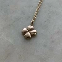 Mimosa Handcrafted Four Leaf Clover Necklace JEWELRY