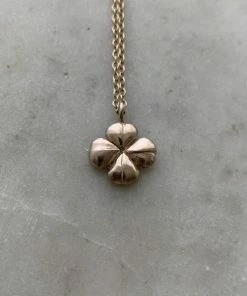 Mimosa Handcrafted Four Leaf Clover Necklace JEWELRY